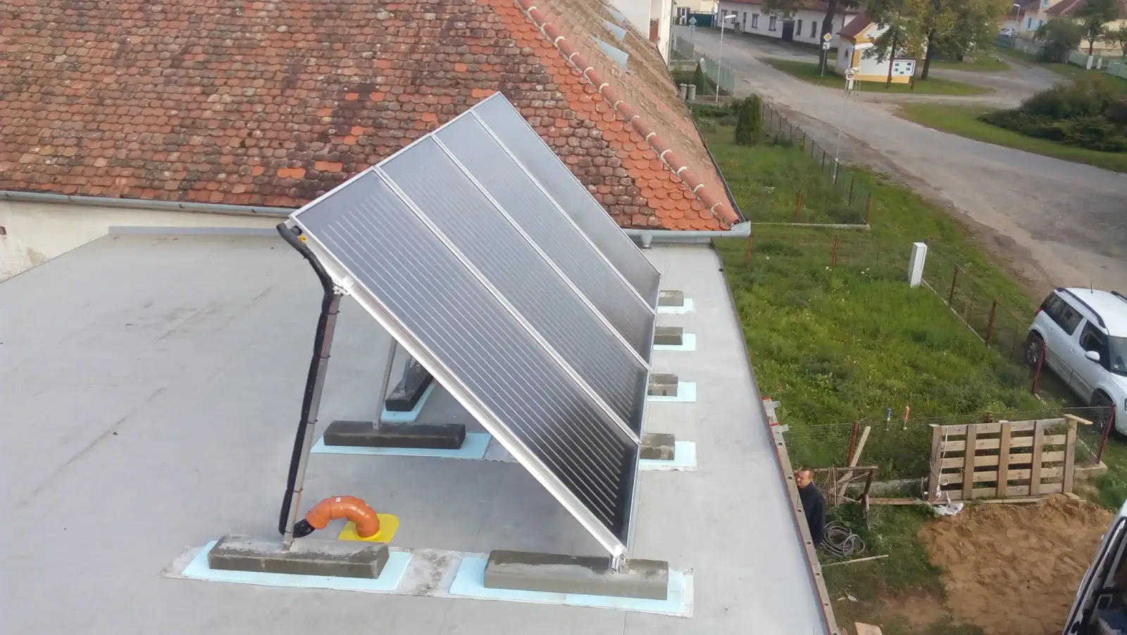 Instalace solárních systémů Holubice