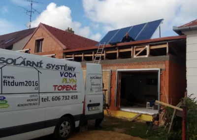 Instalace solárních systémů Holubice